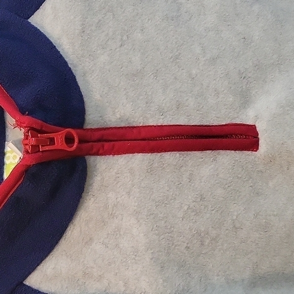 𝅺NWT Crazy 8 1/4 Zip Fleece Pullover Sweatshirt Size 10-12 - Picture 3 of 7